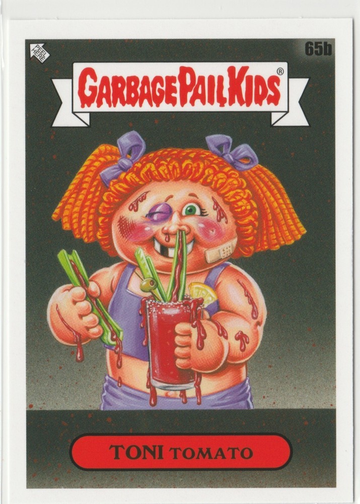 Toni Tomato #65b Garbage Pail Kids GPK 2021 Food Fight Trading Card