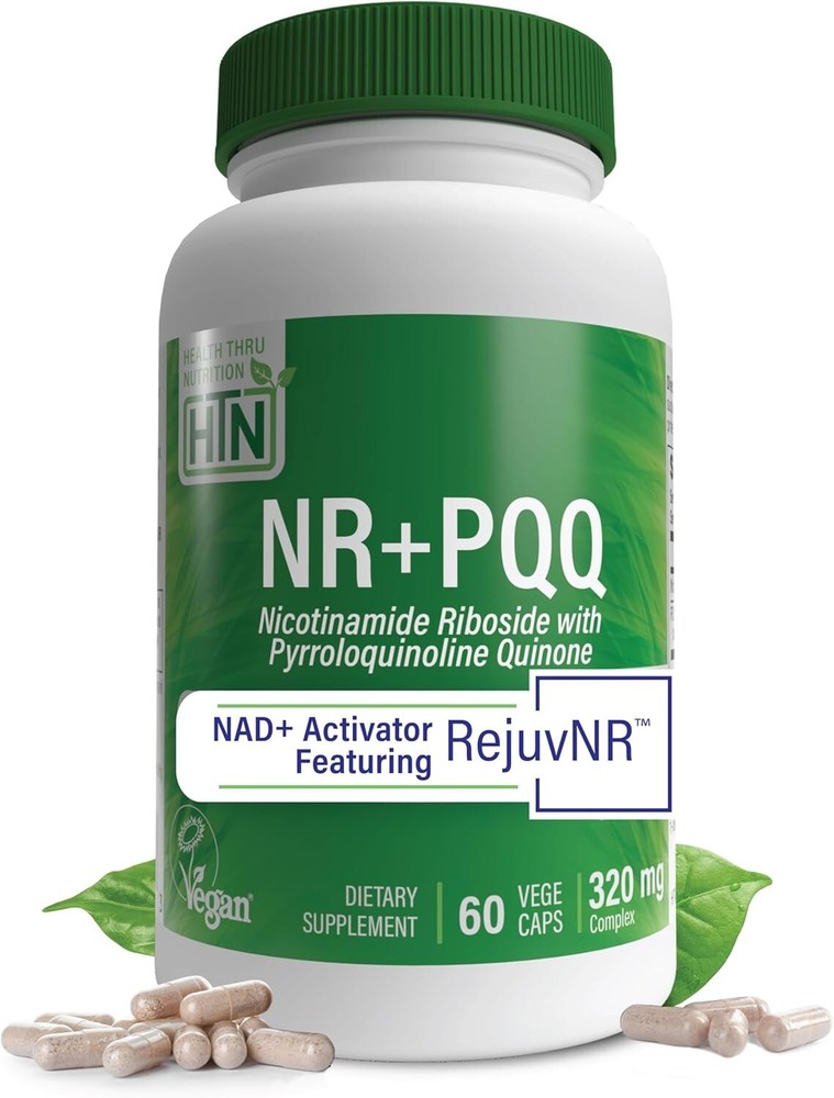 Cellular Health Formula with NAD+ Activator, PQQ & Vegan Capsules - 60 Count