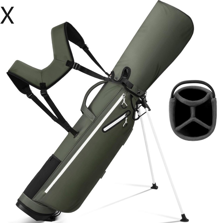 Ultra-Light 3.7 lbs Golf Stand Bag with 4-Way Full-Length Dividers X