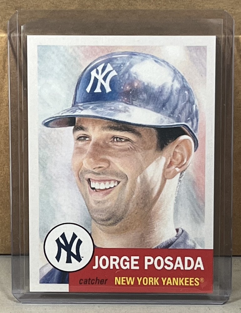 2020 TOPPS LIVING SET #367 JORGE POSADA NEW YORK YANKEES Print Run 2216