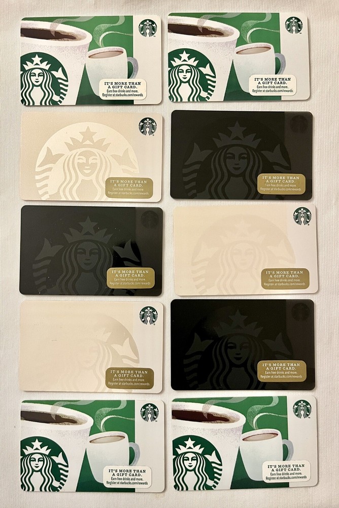 Starbucks Gift Card - LIMITED Edition - NEW MINT - No Cash Value-image