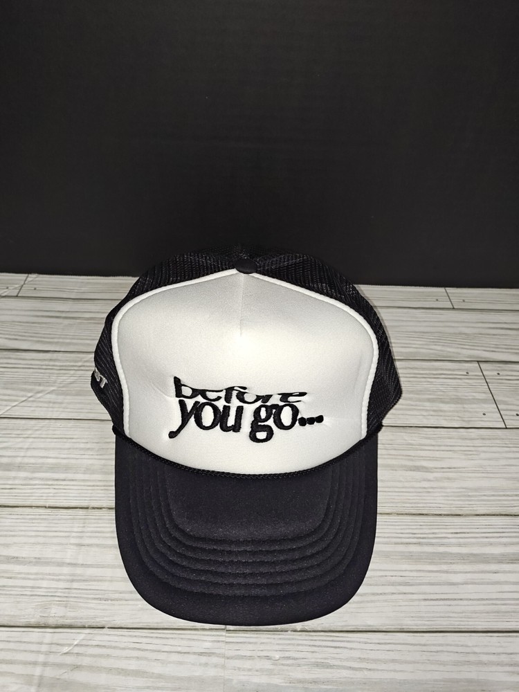 Blxst VIP Tour Exclusive Mesh Snapback Trucker Hat Black White Nissun