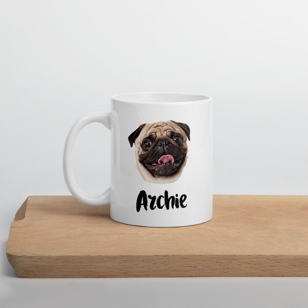 Custom Pet Coffee Mug Dog Lover Coffee Mug Pet Coffee Mug Photo Mug Dog Coffee
