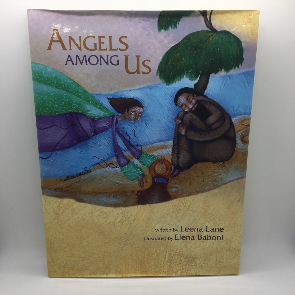 Angels Among Us By Leena Lane HC DJ Illustrated Free Ship