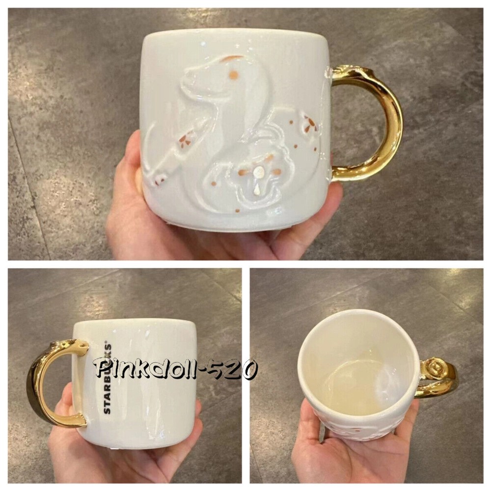 Starbucks 2025 China Year of the Snake 12oz Ceramic Lucky Mug-image
