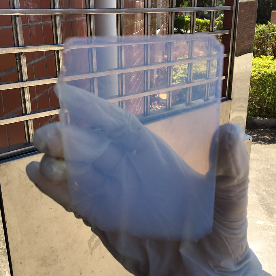 Aerogel cube  block with high permeability and high porosity Nanoporous silica