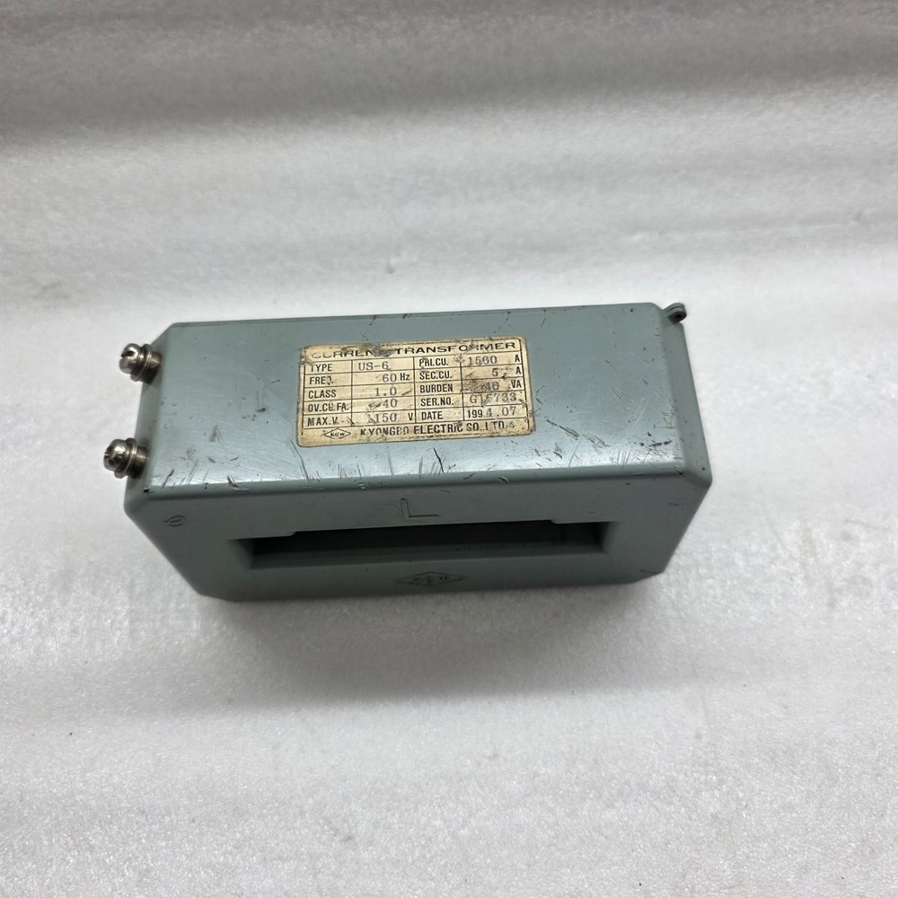 KYONG BO ELECTRIC US-6 CURRENT TRANSFORMER