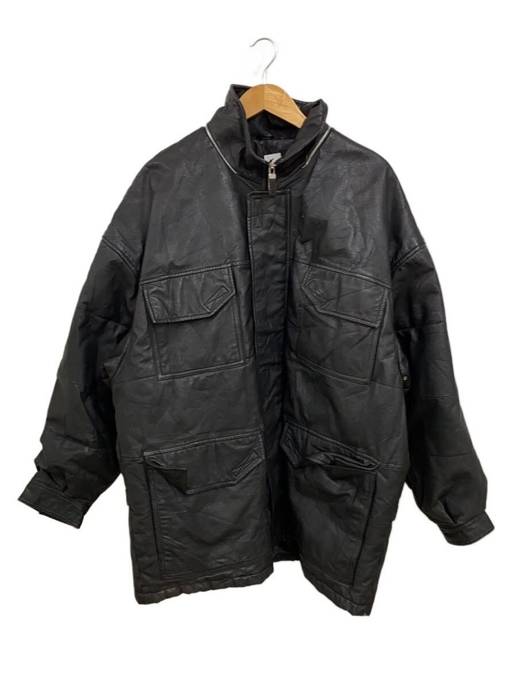 Wilsons Leather Jacket Blouson/L/Leather/Blk/Plain 3404