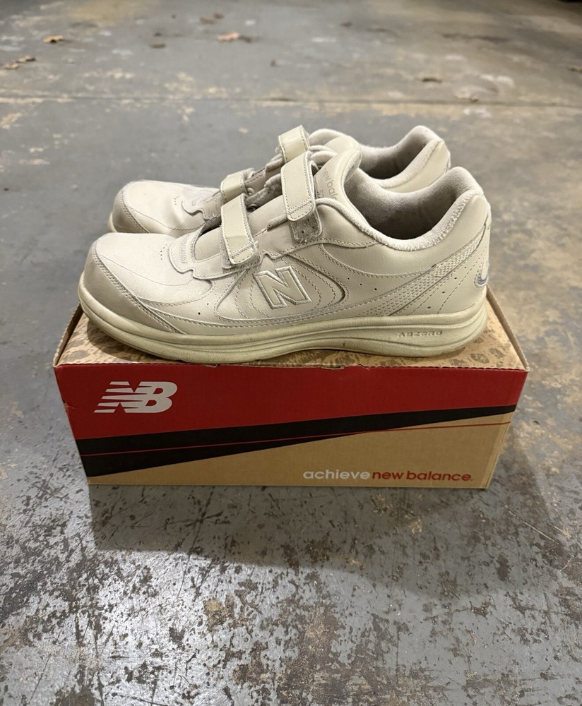 Vintage Cream New Balance 577 Abzorb Trainer Sneaker Shoes-Size 10.5