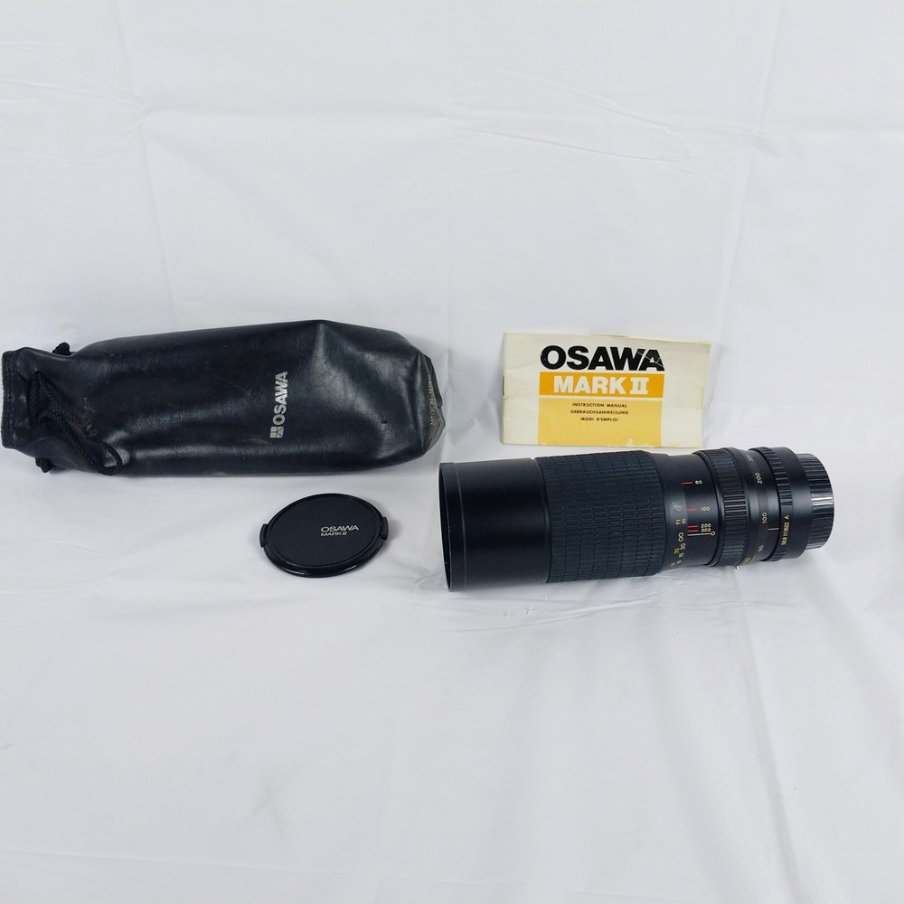 OSAWA Mark II Camera Zoom Lens with Protective Case (tt)