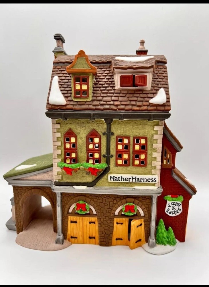 Dept 56 Dickens Heritage Retired Hather Harness Christmas Village NOS
