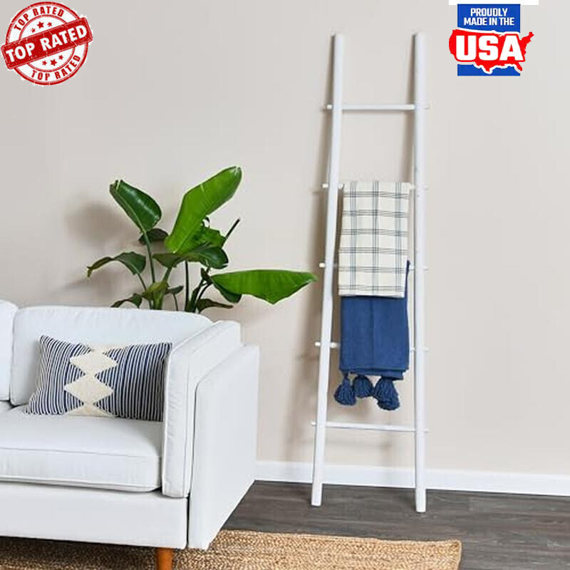 5-steps Decorative Ladder 100% Tanoak Wood 1. 5