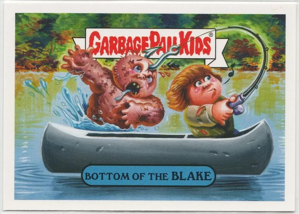 Bottom of the Blake #6b Garbage Pail Kids GPK 2019 Revenge of Oh the Horror-ible