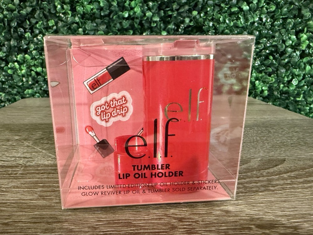 Stanley e.l.f. Lip Oil Holder Accessory Organizers Red Delicious *IN HAND