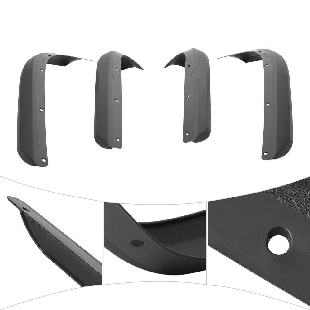 2020-2023 Jeep Gladiator JT 4-Piece Fender Flare Extensions Kit