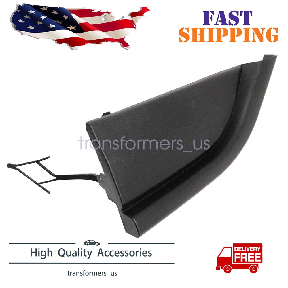 2020-23 Ford Explorer Front Bumper Tow Hook Cover Black Replacement 78689RP