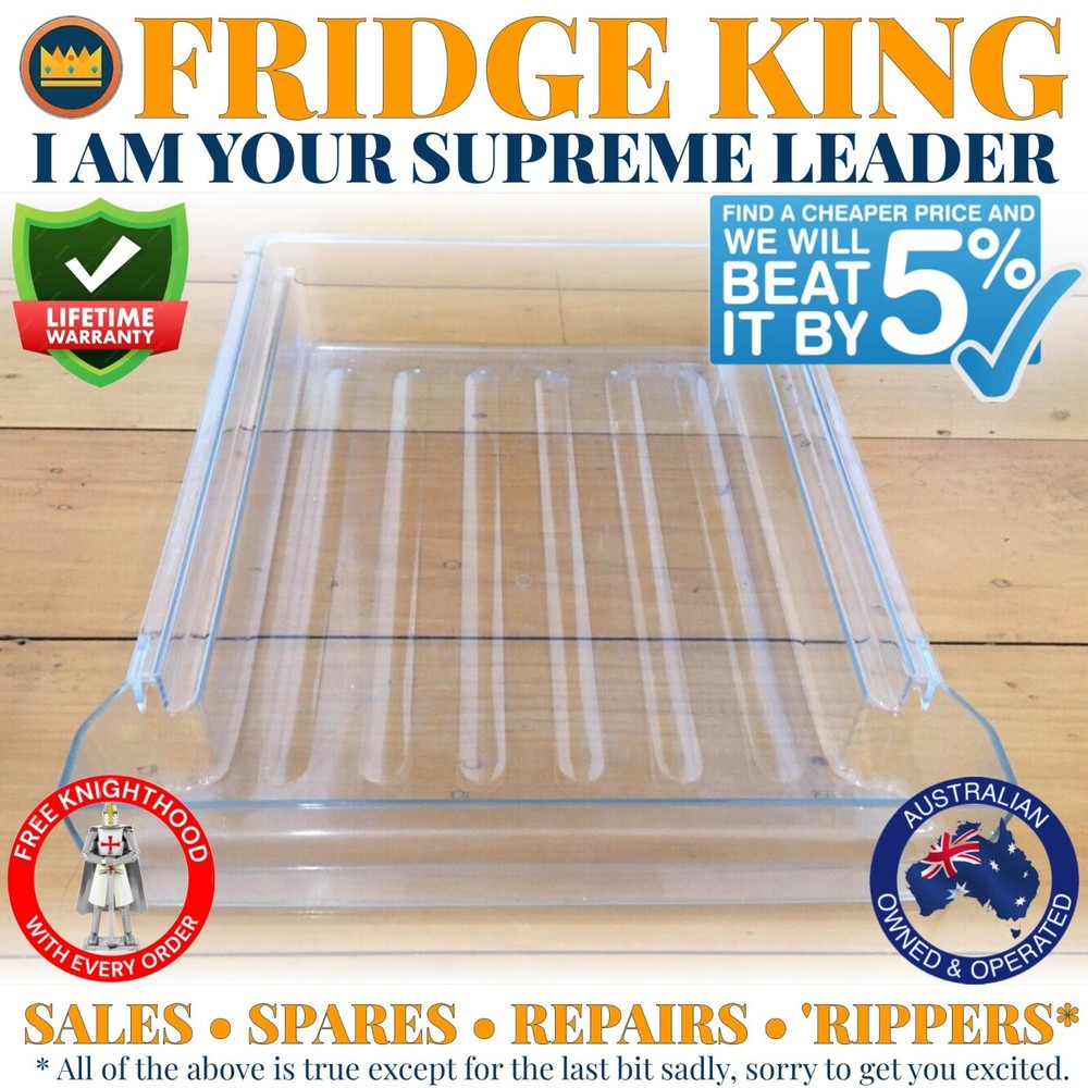 1446353 Westinghouse fridge freezer deli drawer storage ice bin WSE6070 WSE6100