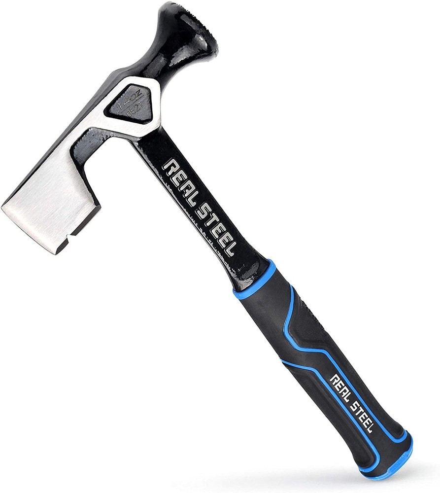 Ultra Onepiece Steel Drywall Hammer with Milled Face, 14 oz Wall Board Tool 0521