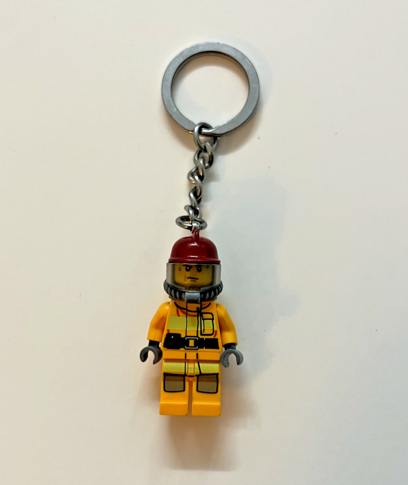 853375 Lego Fireman Key Chain