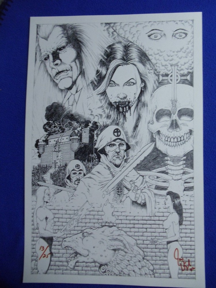 Joe Vigil  11X17 Limited Edition Print #6/25  Signed
