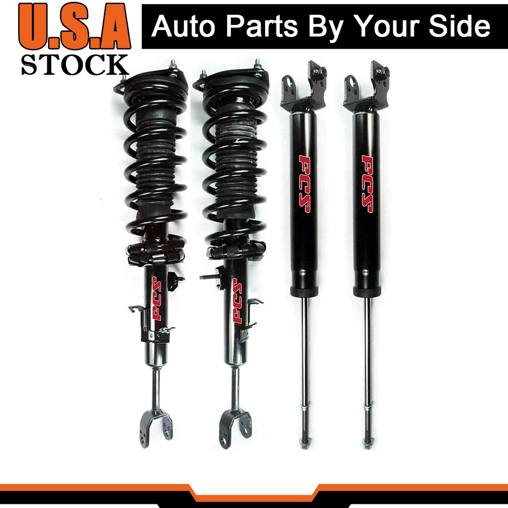 OE Front Struts & Rear Shocks With Sway Bar For 2003-2006 Infiniti G35 3.5L