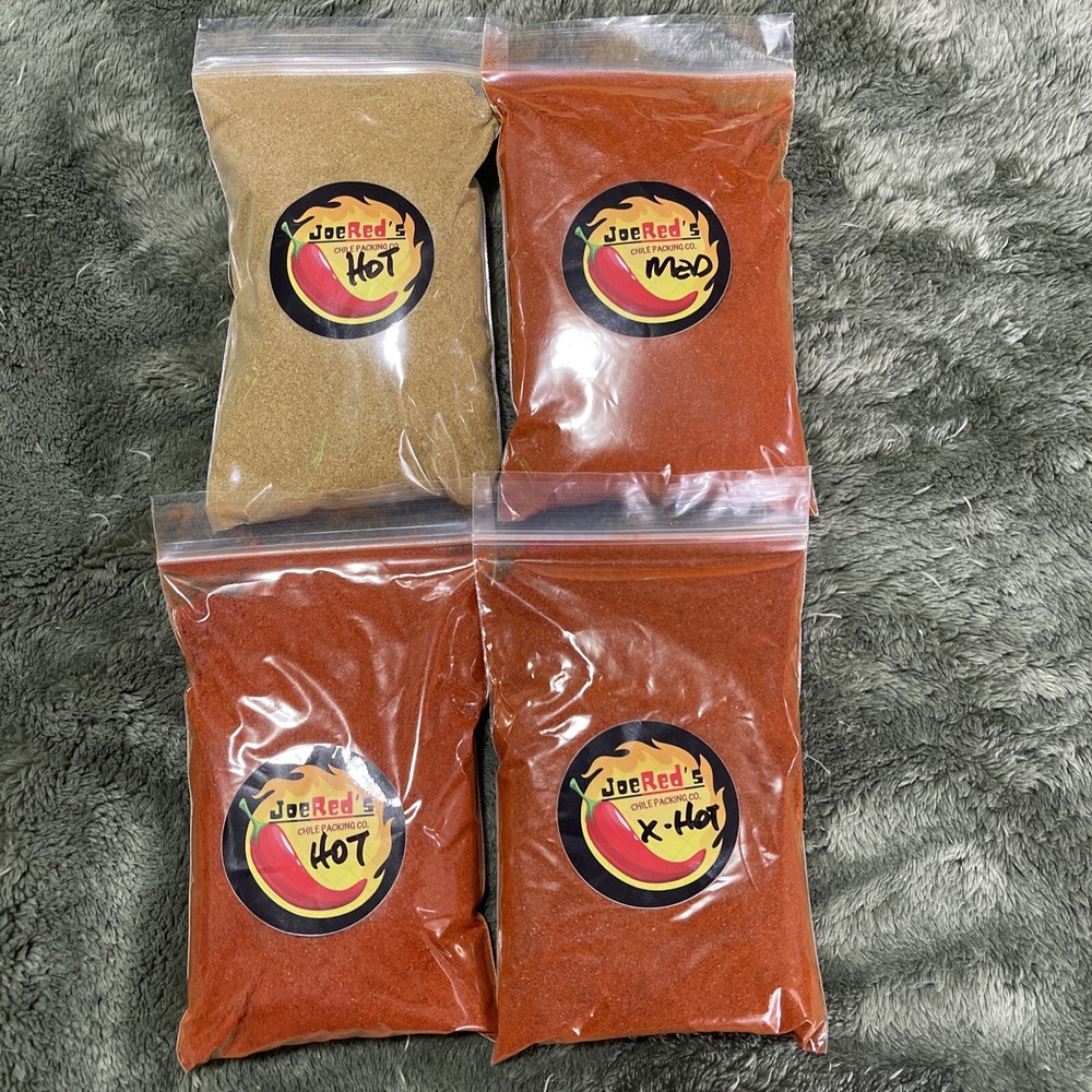 New Mexico Red and Green Chile Powder 5oz Sampler Bundle