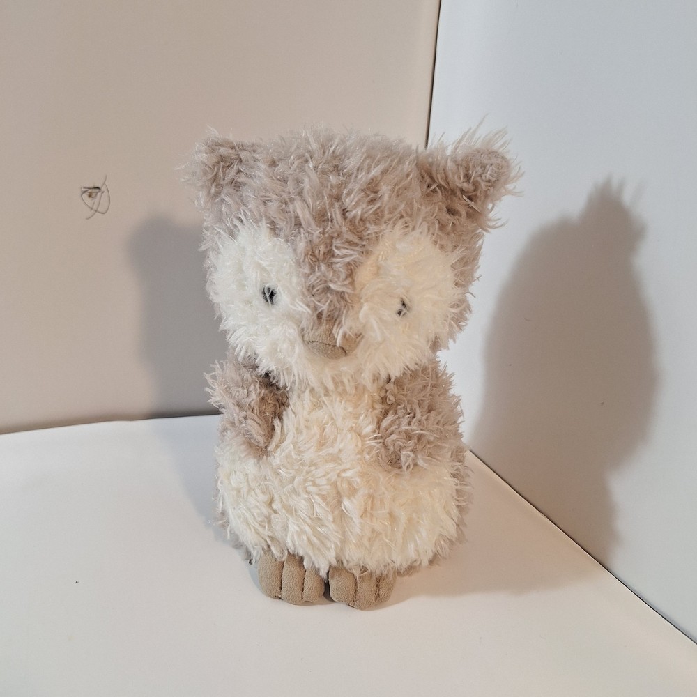 JELLYCAT London Little Owl Stuffed Animal Soft Plush 8in Retired