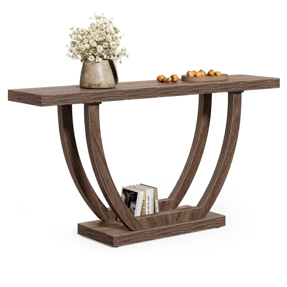 Console Table for Entryway, Narrow Long Sofa Table for Living Room, Farmhouse...