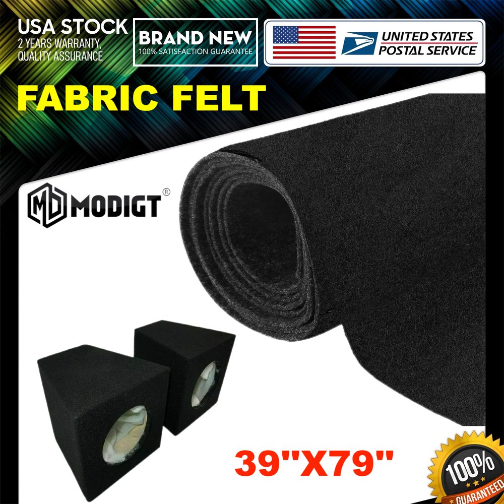Fabric Felt Edge Car Carpet Underfelt Speaker Box Liner Resists Stains 39