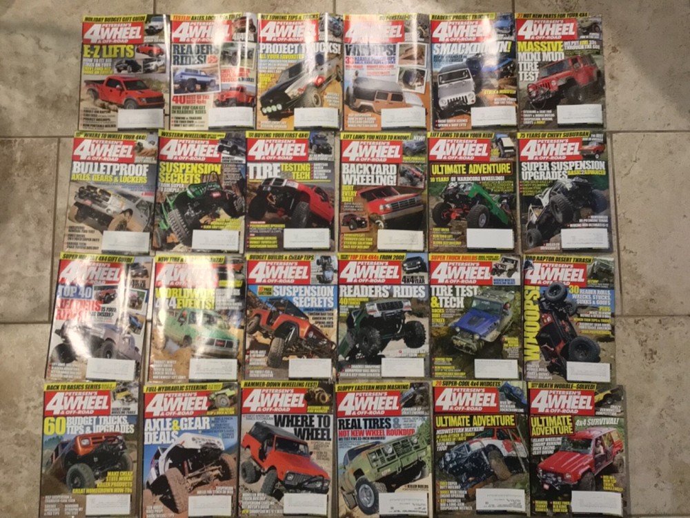 Petersen’s 4 Wheel & Off Road magazine collection