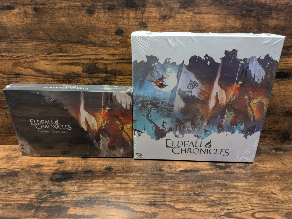 Eldfall Chronicles 1st Run LTD ED Bundle Earthen Creatures Female Colossus NIB