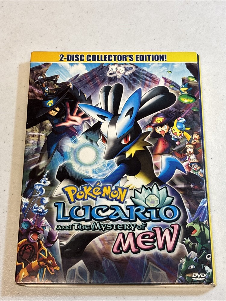 Pokémon the Movie 8 - Lucario and the Mystery of Mew (DVD, 2006, Dubbed)