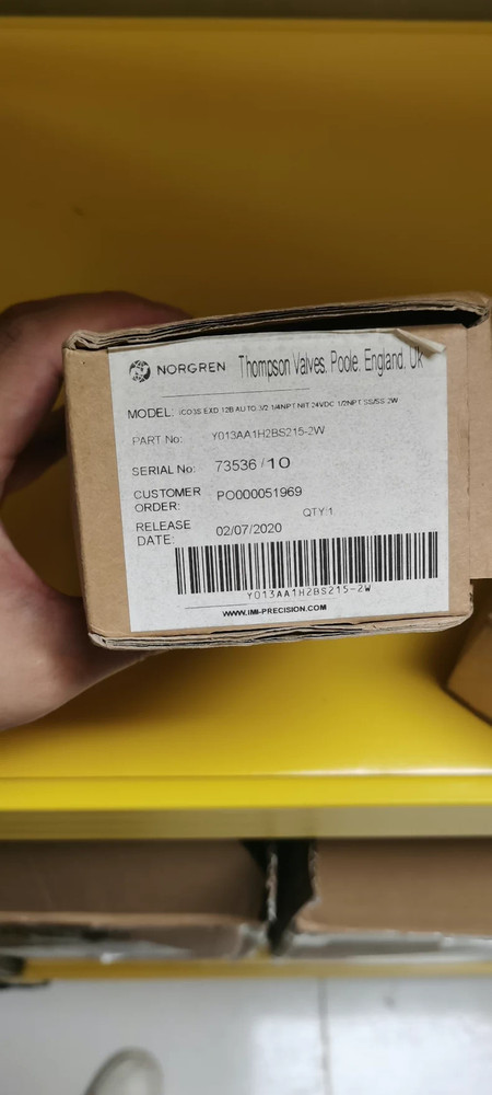 brand new Y013AA1H2BS215-2w solenoid DHL/Fedex Fastshipping Limited-Time-image