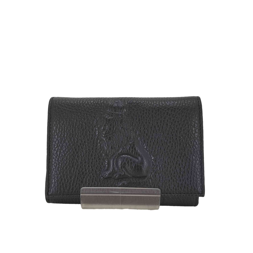 Ia Papillonner Ear Iopelle Custom Made Lion Fold Wallet Men's ES085