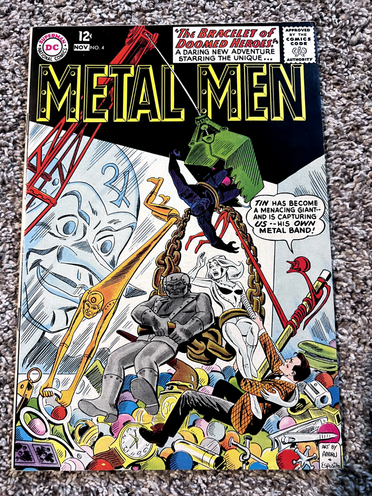 Metal Men #4 F The Bracelet of Doomed Heroes