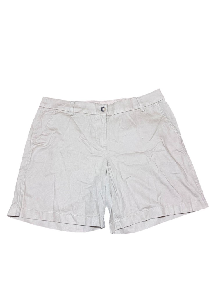NEW J.Crew Classic Chino Shorts Womens Size 10 Light Khaki 7