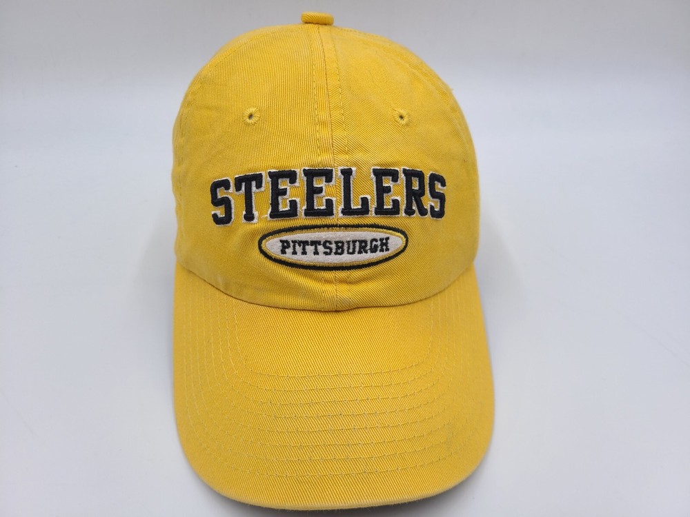 Pittsburgh Steelers Reebok Strapback Adjustable (Fits Small) Hat Cap NFL Yellow