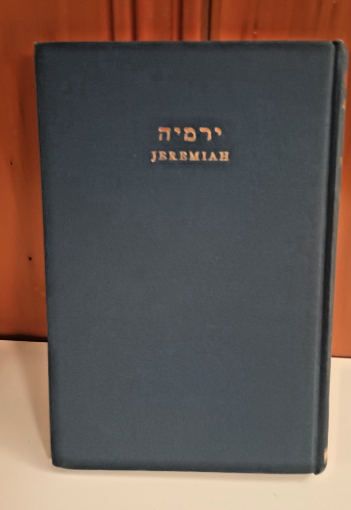 Soncino Hebrew/English Navi, Jeremiah, Rabbi Dr H. Freedman