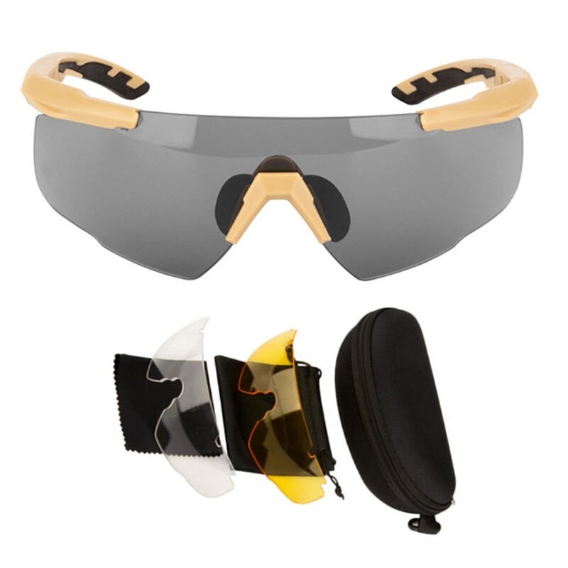 Cycling Goggles Running Goggles Sports Sunglasses with Interchangeable Lens