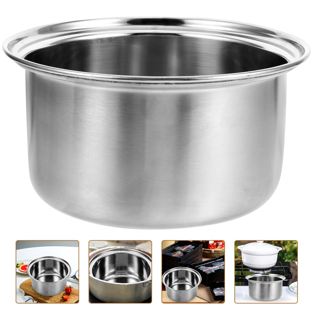 Small Soup Pot Liner Induction Hotpot Cooker Cooking Individual