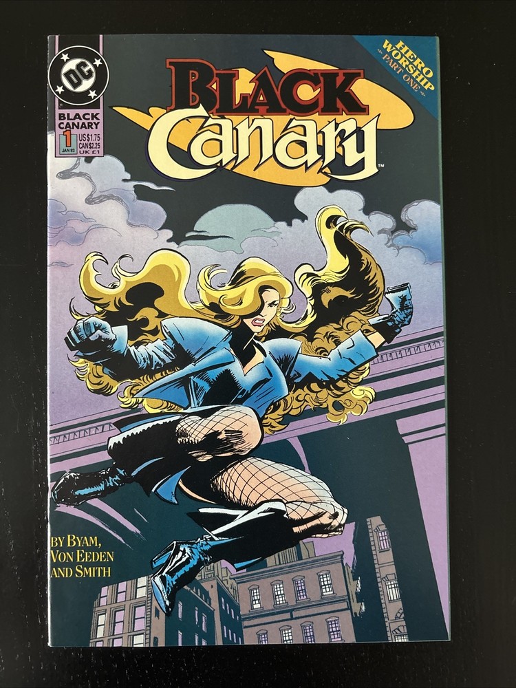 Black Canary #1 DC COMIC BOOK Sarah Byam story Tevor Von Eeden 1993 NM