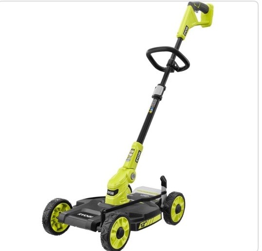 Ryobi ONE 18V 12 in 3 in 1 Mower String Trimmer & Edger (Tool Only)