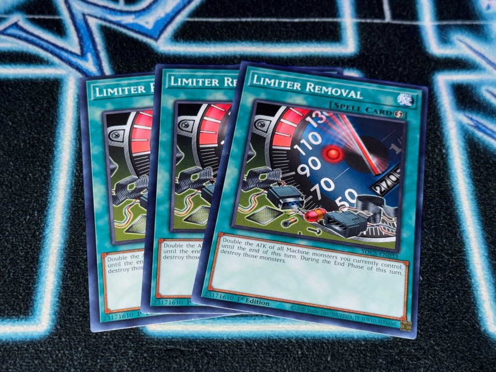 SDCS Limiter Removal x3 Common Booster Pack Card