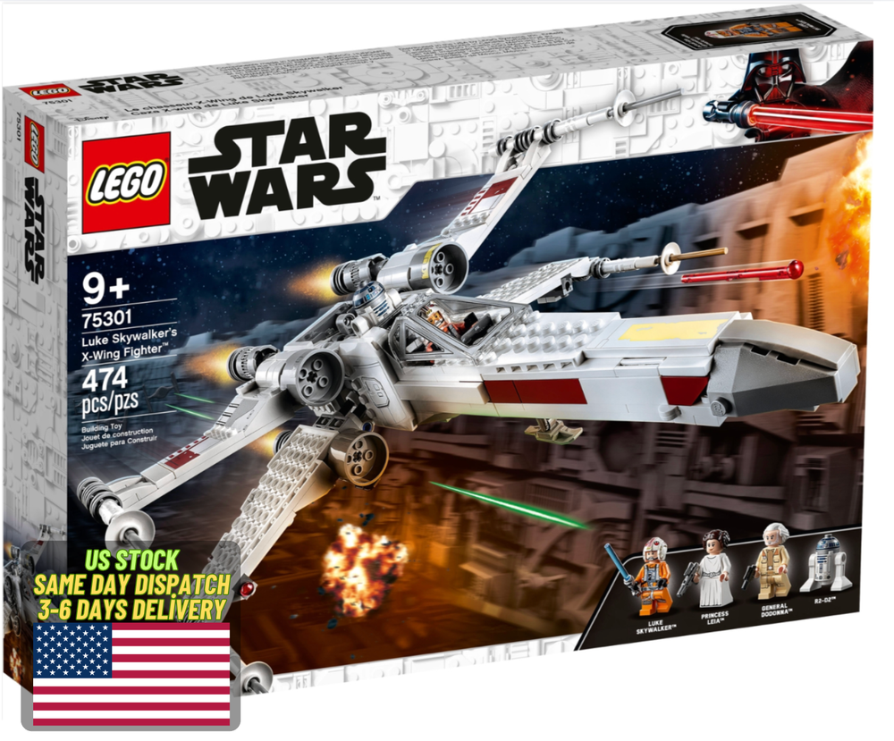 LEGO Star Wars: Luke Skywalker's X-Wing Fighter (75301) (3-6 Days Delivery US)