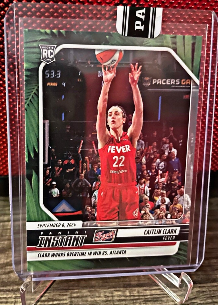 2024 Panini Instant Caitlin Clark Jungle Parallel 15/25 Indiana Fever ROY