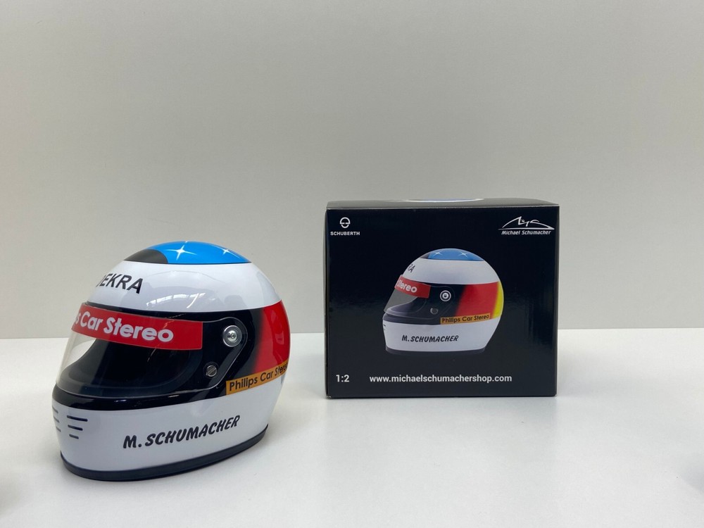 Michael Schumacher 1991 Spa GP 1/2 Helmet (1st Race)