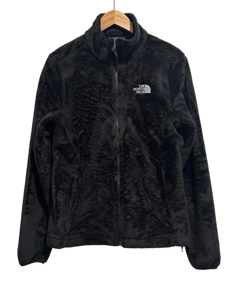 The North Face Osito Jacket Size Medium Black Fleece Full Zip