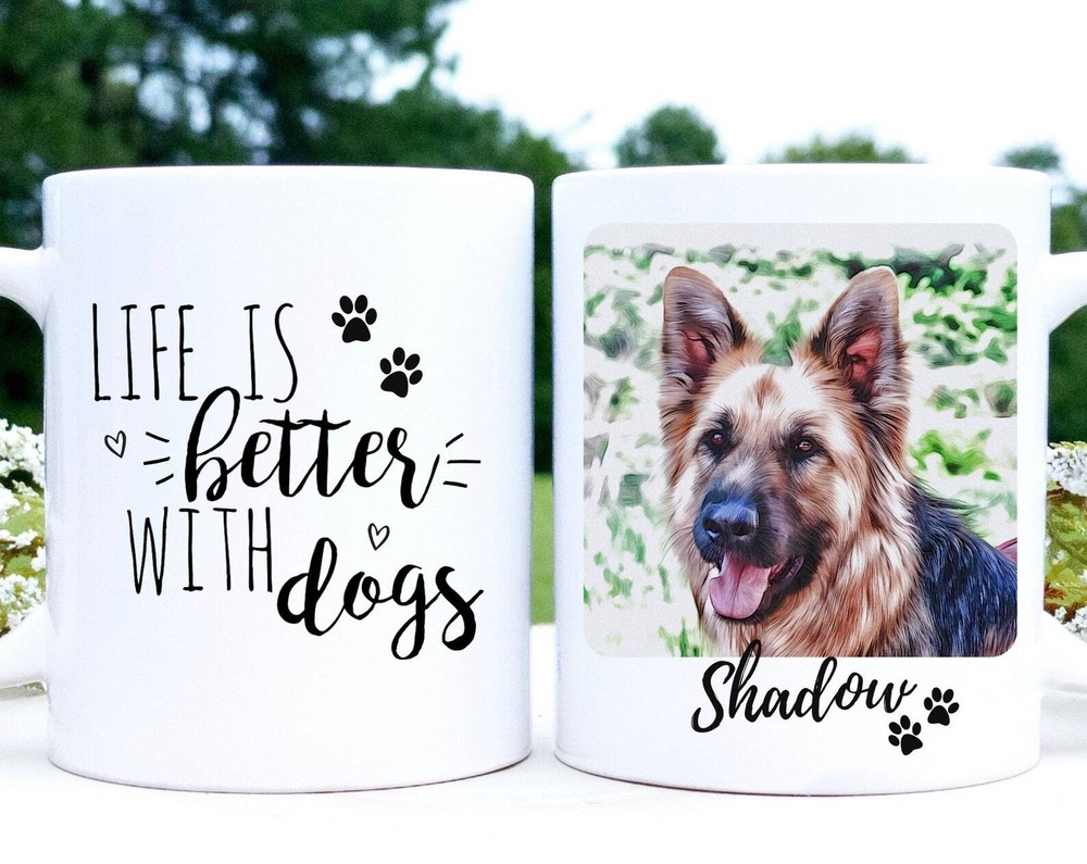 Custom Dog Mug Personalized Gift For Dog Mom The