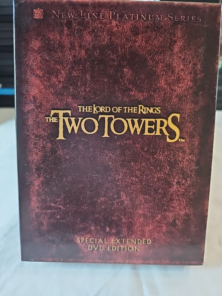 Lord Of The Rings The Two Towers Special Extended DVD Edition 4 Disks