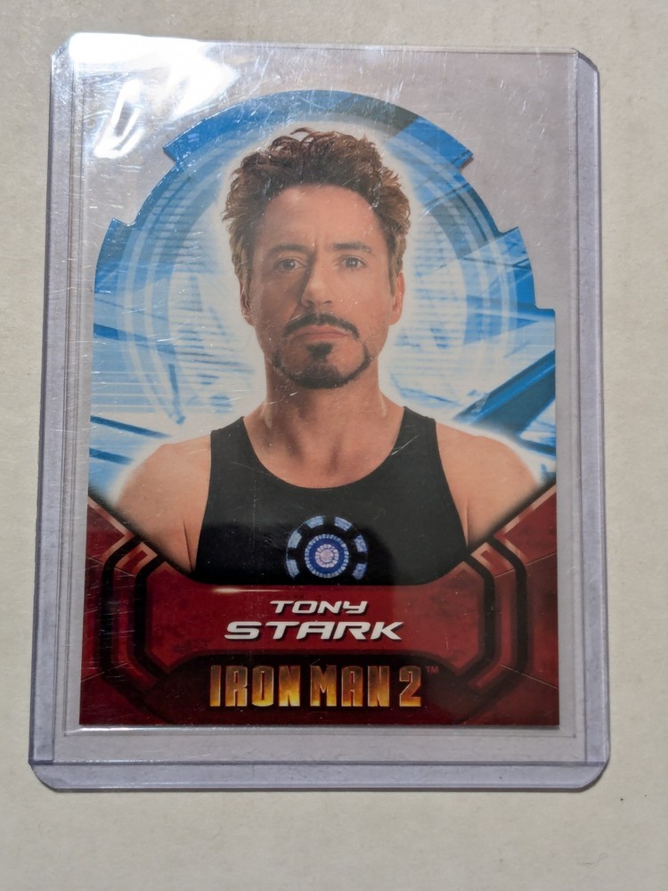 2010 Upper Deck / Marvel - Iron Man 2 - Robert Downey Jr Tony Stark #AH1 Die-Cut